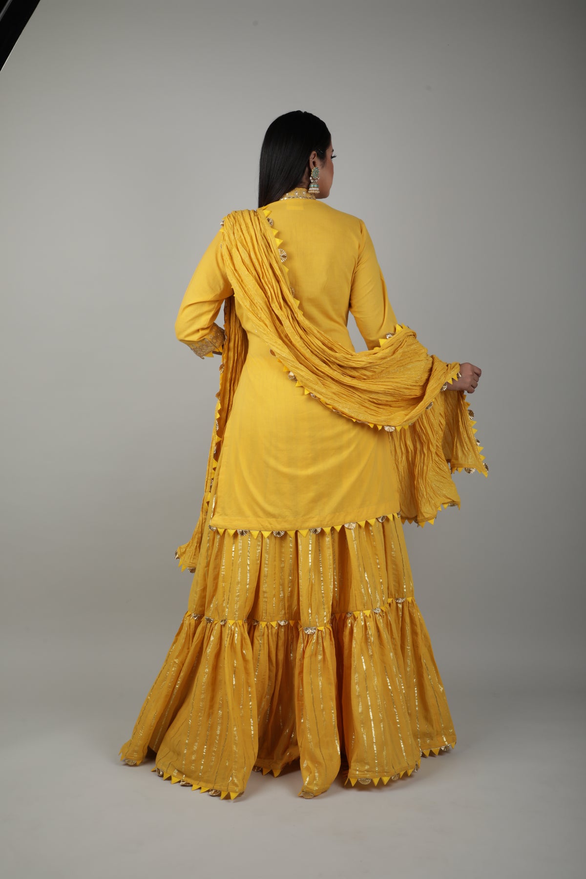 Haldi Embroided Lehenga Set-   AVSR 4
