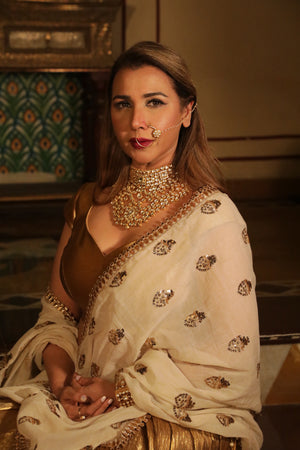 Gold Lehenga Set-   AVSR 12(A)