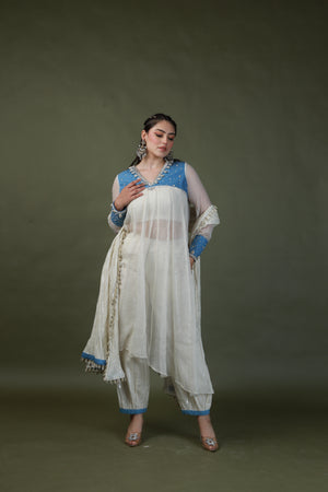 DEVI DRAPE SWAROSKEY SUIT -   DD 37