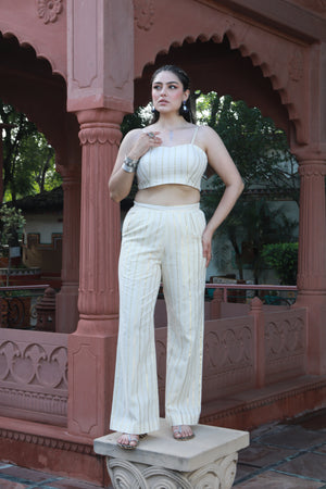 devi drape kota doria hand painted suit -   DD 79